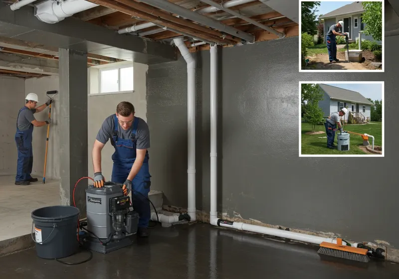 Basement Waterproofing and Flood Prevention process in Lewisville, NC